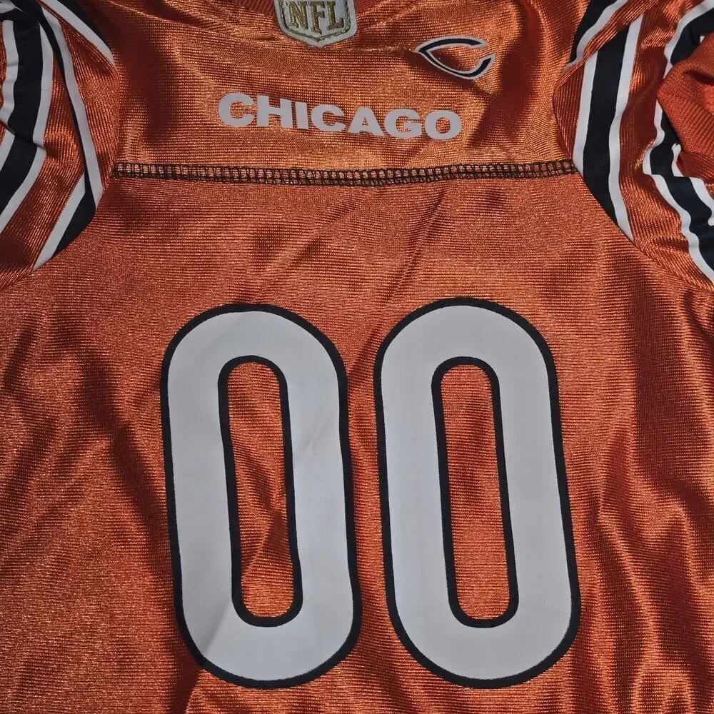NWT Pets First NFL CHICAGO BEARS Orange Dog Jersey, Size LARGE Up To 40lbs Dog
